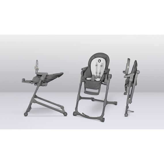Scaun de masa multifunctional Lionelo Cora Plus, Gri, Culoare: Gri - poza 7 - ExclusivMAG.ro
