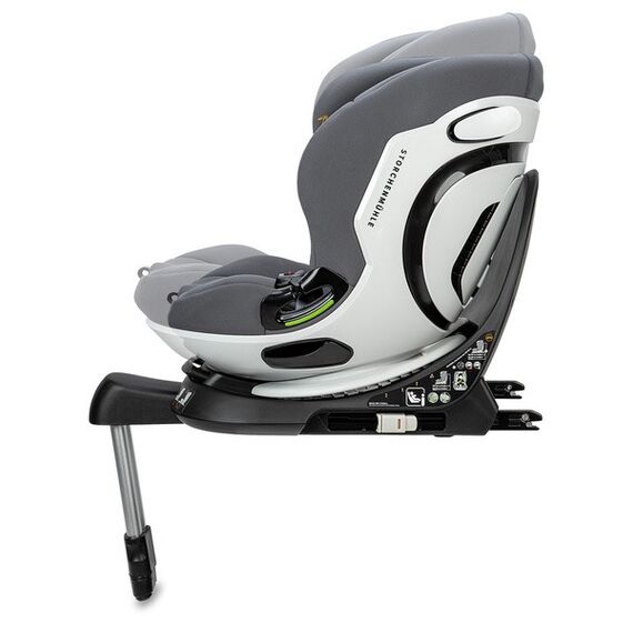 Scaun auto Niki Kid Asphalt, grup 1/2/3, 9-36kg Storchenmühle, Culoare: Gri, Grupa: 9-36kg (9 luni - 12 ani) - poza 6 - ExclusivMAG.ro