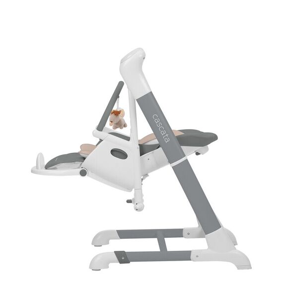 Scaun de masa si leagan Carrello CASCATA Space Grey, Culoare: Gri - poza 3 - ExclusivMAG.ro