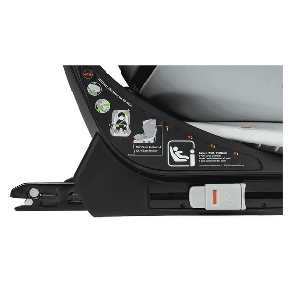 Scaun auto Niki Next Asphalt, 15-36 kg Storchenmühle, Culoare: Gri, Grupa: 15-36kg (4 ani - 12 ani) - poza 9 - ExclusivMAG.ro