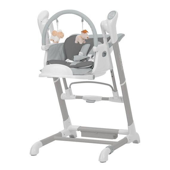 Scaun de masa si leagan electric Carrello CASCATA Ash Grey, Culoare: Gri deschis - poza 3 - ExclusivMAG.ro