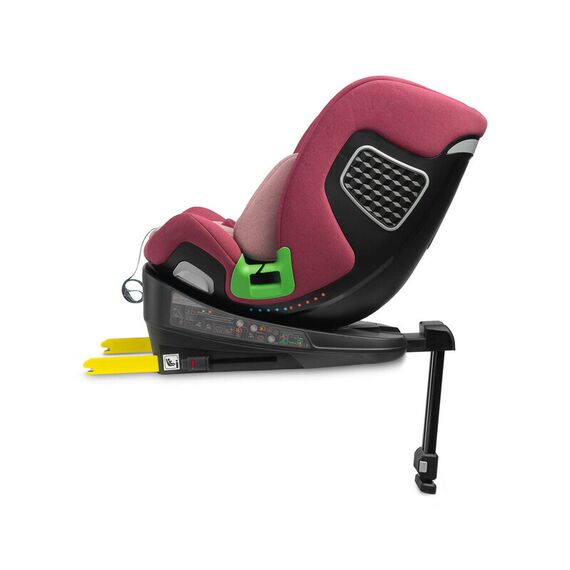 Scaun auto rotativ Caretero KAMPTOS I-Size 40-150 cm Roz, Culoare: Roz, Grupa: 0-36kg (0 luni - 12 ani) - poza 10 - ExclusivMAG.ro