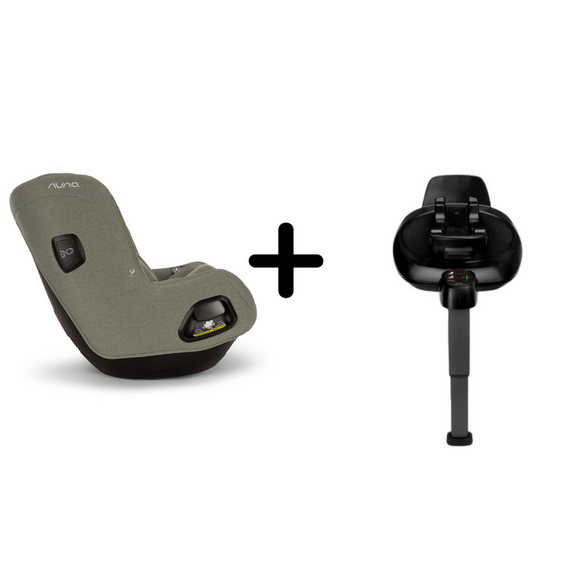Scaun auto rotativ i-Size Nuna TODL next Pine, 40-105 cm + Baza isofix BASE next i-Size, Culoare: Verde, Grupa: 0-18kg (0 luni - 4 ani) - poza 2 - ExclusivMAG.ro