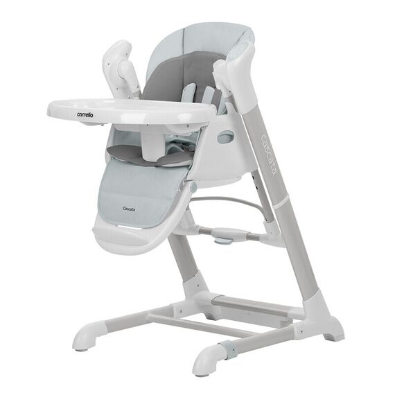 Scaun de masa si leagan electric Carrello CASCATA Ash Grey, Culoare: Gri deschis  - ExclusivMAG.ro