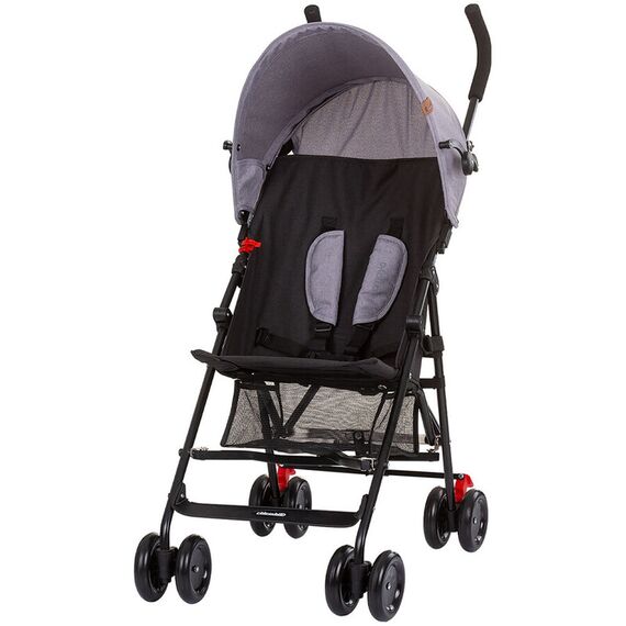 Carucior sport Chipolino Amaya linen grey, Culoare: Gri, Model: sport - poza 2 - ExclusivMAG.ro