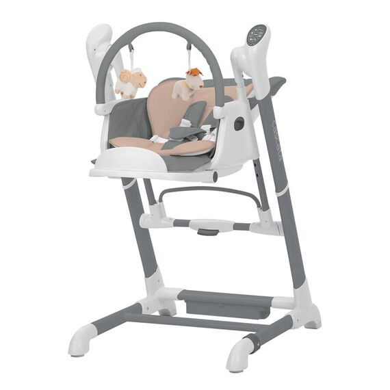 Scaun de masa si leagan Carrello CASCATA Space Grey, Culoare: Gri - poza 2 - ExclusivMAG.ro