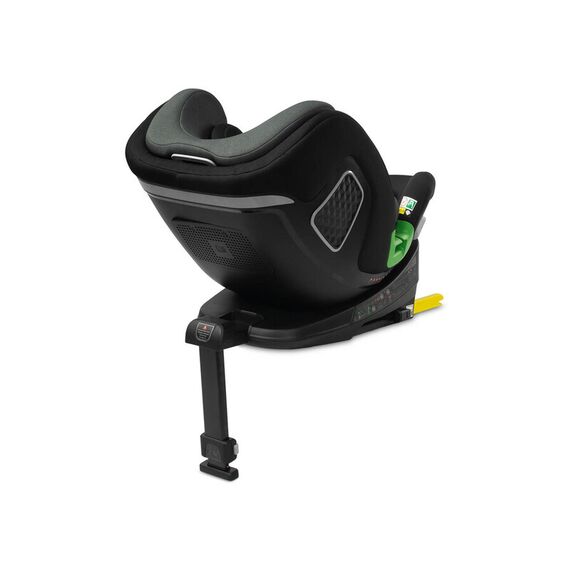 Scaun auto rotativ Caretero KAMPTOS I-Size 40-150 cm Gri/Negru, Culoare: Gri/Negru, Grupa: 0-36kg (0 luni - 12 ani) - poza 2 - ExclusivMAG.ro