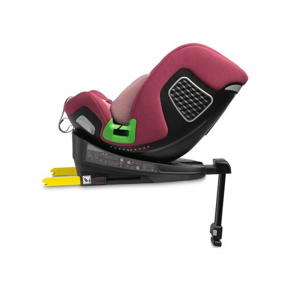 Scaun auto rotativ Caretero KAMPTOS I-Size 40-150 cm Roz, Culoare: Roz, Grupa: 0-36kg (0 luni - 12 ani) - poza 6 - ExclusivMAG.ro