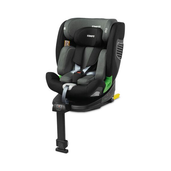 Scaun auto rotativ Caretero KAMPTOS I-Size 40-150 cm Gri/Negru, Culoare: Gri/Negru, Grupa: 0-36kg (0 luni - 12 ani)  - ExclusivMAG.ro