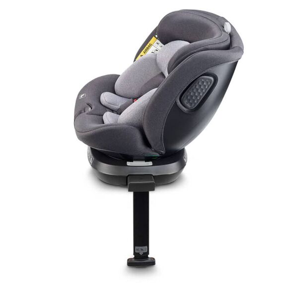 Scaun auto rotativ cu isofix, BabyGo MOVE360 Grey, 40-150 cm, certificat R129, Culoare: Gri, Grupa: 0-36kg (0 luni - 12 ani) - poza 4 - ExclusivMAG.ro