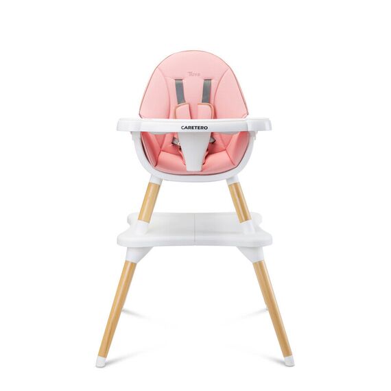 Scaun de masa transformabil Caretero TUVA Pink, Culoare: Roz - poza 5 - ExclusivMAG.ro