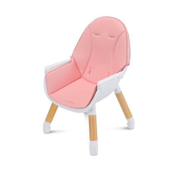 Scaun de masa transformabil Caretero TUVA Pink, Culoare: Roz - poza 4 - ExclusivMAG.ro