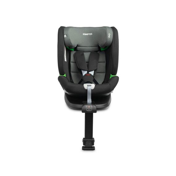 Scaun auto rotativ Caretero KAMPTOS I-Size 40-150 cm Gri/Negru, Culoare: Gri/Negru, Grupa: 0-36kg (0 luni - 12 ani) - poza 8 - ExclusivMAG.ro