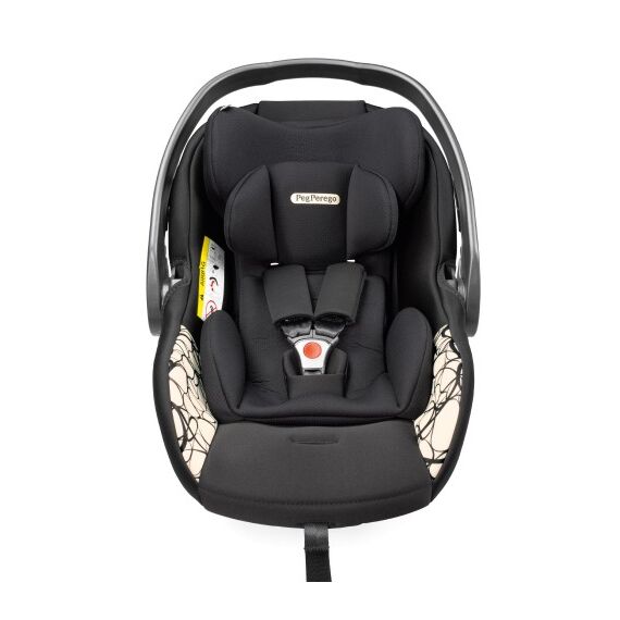 Scaun Auto, Peg Perego, i-size Primoviaggio SLK, 0-13 kg, 500, Graphic Gold, Culoare: Negru/Auriu, Grupa: 0-13kg (0 luni - 12 luni) - poza 2 - ExclusivMAG.ro