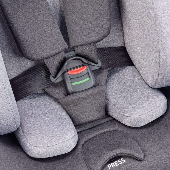 Scaun auto rotativ cu isofix, BabyGo MOVE360 Grey, 40-150 cm, certificat R129, Culoare: Gri, Grupa: 0-36kg (0 luni - 12 ani) - poza 12 - ExclusivMAG.ro