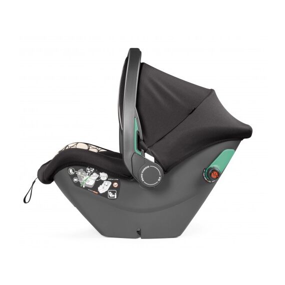 Scaun Auto, Peg Perego, i-size Primoviaggio SLK, 0-13 kg, 500, Graphic Gold, Culoare: Negru/Auriu, Grupa: 0-13kg (0 luni - 12 luni) - poza 3 - ExclusivMAG.ro