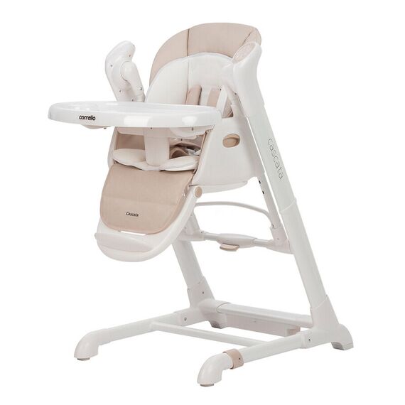 Scaun de masa si leagan electric Carrello CASCATA Cream Beige, Culoare: Bej  - ExclusivMAG.ro