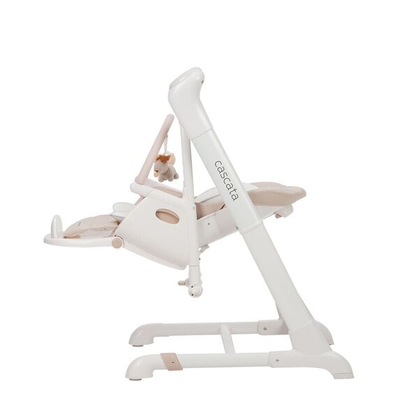 Scaun de masa si leagan electric Carrello CASCATA Cream Beige, Culoare: Bej - poza 3 - ExclusivMAG.ro