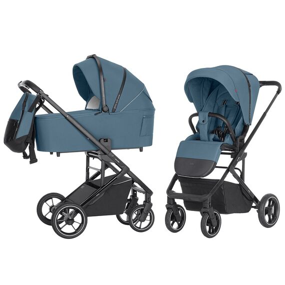 Carucior troller reversibil (max. 22 Kg) Carrello ALFA 2 in 1 Indigo Blue, Culoare: Blue, Model: 2 in 1  - ExclusivMAG.ro