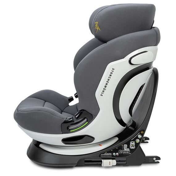 Scaun auto Niki Next Asphalt, 15-36 kg Storchenmühle, Culoare: Gri, Grupa: 15-36kg (4 ani - 12 ani) - poza 6 - ExclusivMAG.ro