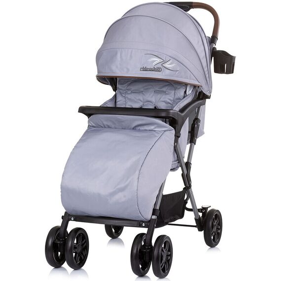 Carucior sport Chipolino April ash grey, Culoare: Gri, Model: sport - poza 3 - ExclusivMAG.ro