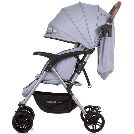 Carucior sport Chipolino April ash grey, Culoare: Gri, Model: sport - poza 4 - ExclusivMAG.ro
