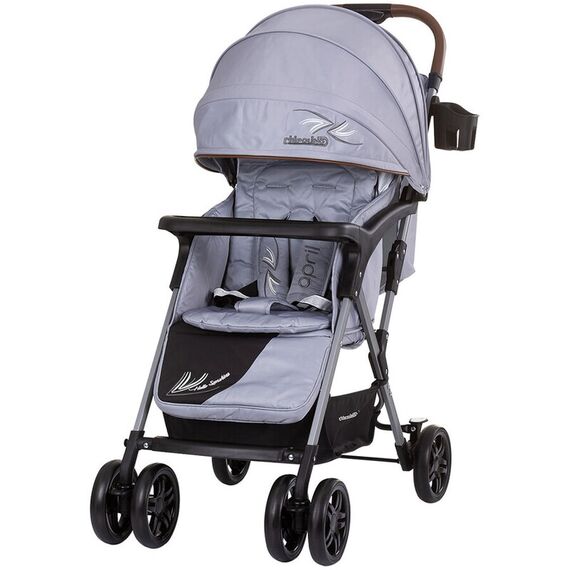 Carucior sport Chipolino April ash grey, Culoare: Gri, Model: sport  - ExclusivMAG.ro