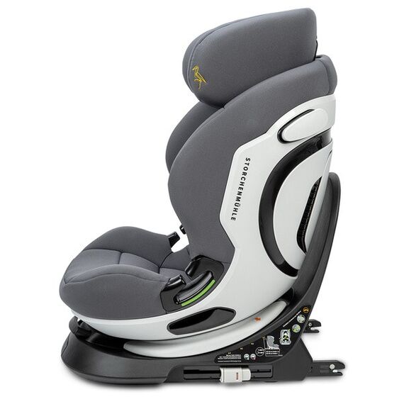 Scaun auto Niki Next Asphalt, 15-36 kg Storchenmühle, Culoare: Gri, Grupa: 15-36kg (4 ani - 12 ani) - poza 7 - ExclusivMAG.ro