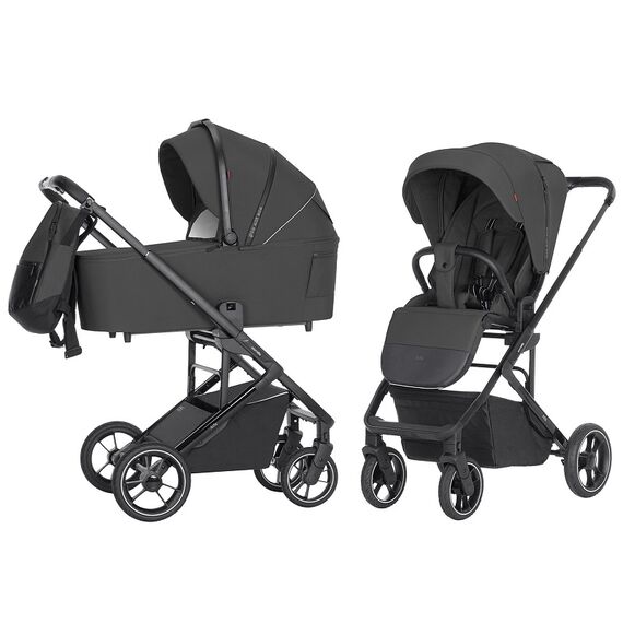 Carucior troller reversibil (max. 22 Kg) Carrello ALFA 2 in 1 Graphite Grey, Culoare: Gri, Model: 2 in 1  - ExclusivMAG.ro