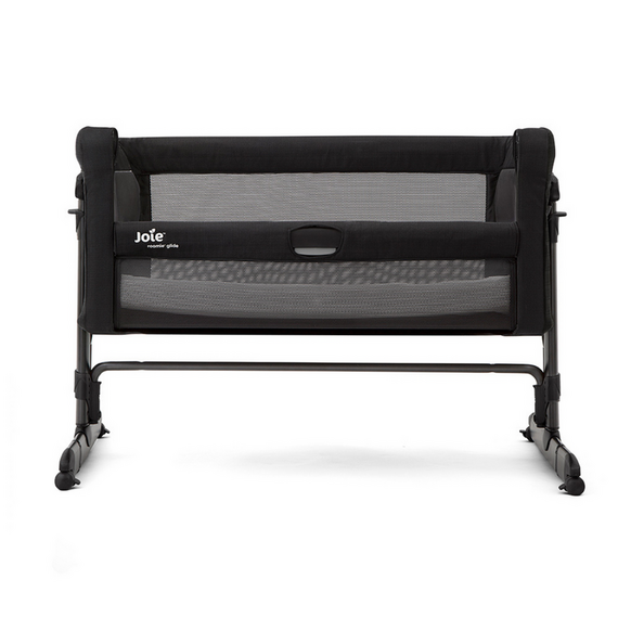 Patut Pliant 2 in 1 Joie Roomie Glide Shale, Culoare: Negru - poza 2 - ExclusivMAG.ro