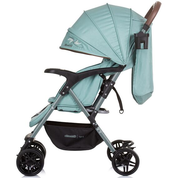Carucior sport Chipolino April pastel green, Culoare: Turcoaz, Model: sport - poza 4 - ExclusivMAG.ro