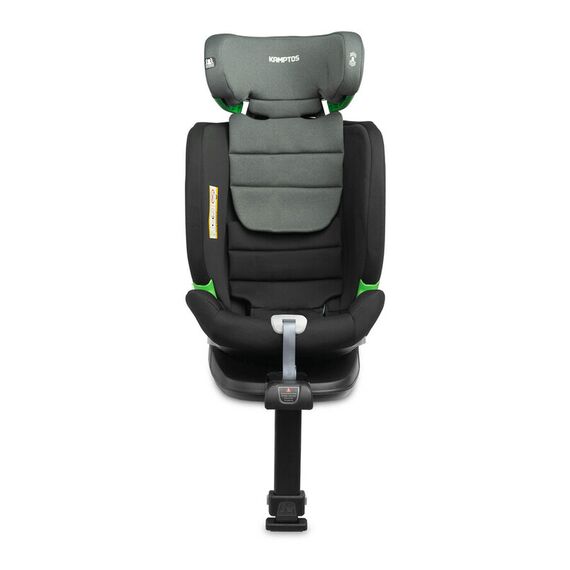 Scaun auto rotativ Caretero KAMPTOS I-Size 40-150 cm Gri/Negru, Culoare: Gri/Negru, Grupa: 0-36kg (0 luni - 12 ani) - poza 9 - ExclusivMAG.ro