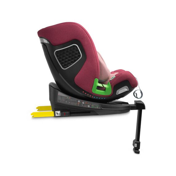 Scaun auto rotativ Caretero KAMPTOS I-Size 40-150 cm Roz, Culoare: Roz, Grupa: 0-36kg (0 luni - 12 ani) - poza 4 - ExclusivMAG.ro