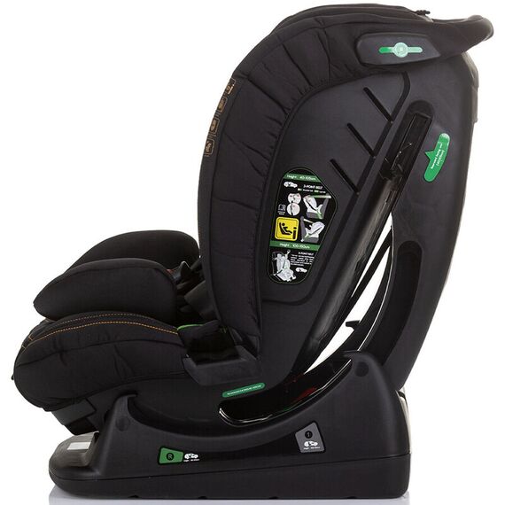 Scaun auto Chipolino Aviato I-Size 40-150 cm obsidian, Culoare: Negru, Grupa: 0-36kg (0 luni - 12 ani) - poza 5 - ExclusivMAG.ro