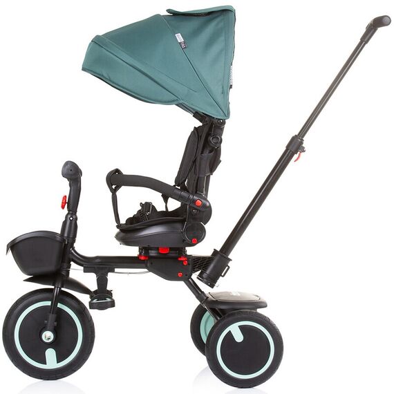 Tricicleta pliabila Chipolino Quick Fold cu sezut reversibil aloe, Culoare: Albastru - poza 3 - ExclusivMAG.ro