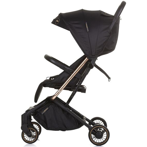 Carucior sport Chipolino Bijou obsidian, Culoare: Negru, Model: sport - poza 3 - ExclusivMAG.ro