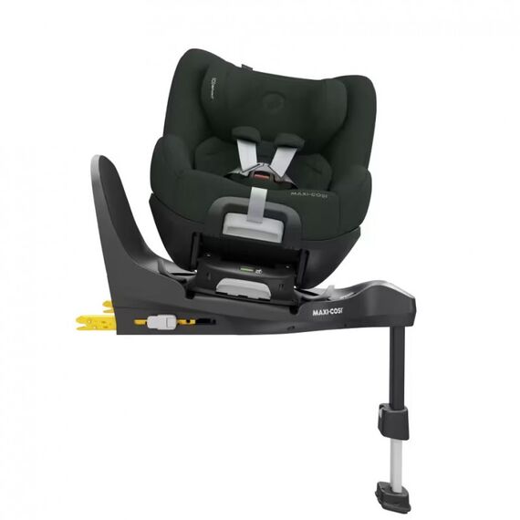 Scaun Auto I-Size Maxi-Cosi PEARL 360 PRO + Baza Auto FAMILYFIX 360 PRO AUTHENTIC GREEN, Culoare: Verde inchis, Grupa: 61-105cm (4luni - 4ani) - poza 2 - ExclusivMAG.ro