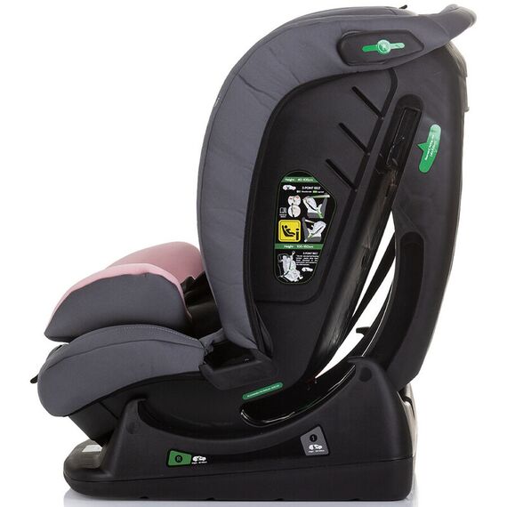 Scaun auto Chipolino Aviato I-Size 40-150 cm flamingo, Culoare: Roz, Grupa: 0-36kg (0 luni - 12 ani) - poza 5 - ExclusivMAG.ro