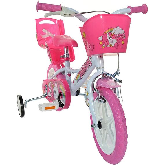Bicicleta copii Dino Bikes 12' Unicorn, Culoare: Multicolor, Dimensiuni: 12 inch - poza 3 - ExclusivMAG.ro
