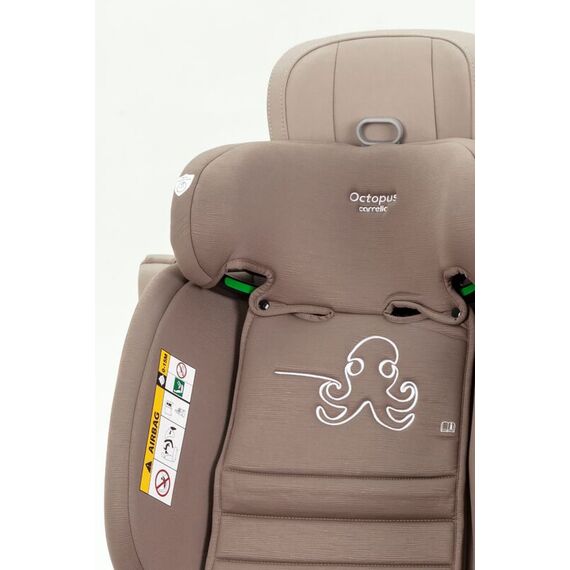 Scaun auto rotativ 360° SPS Carrello OCTOPUS i-SIZE 40-150 cm ISOFIX Sandstone Beige, Culoare: Crem, Grupa: 0-36kg (0 luni - 12 ani) - poza 4 - ExclusivMAG.ro