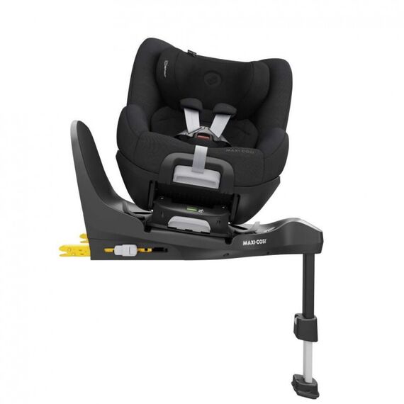 Scaun Auto I-Size Maxi-Cosi PEARL 360 PRO + Baza Auto FAMILYFIX 360 PRO AUTHENTIC BLACK, Culoare: Negru, Grupa: 61-105cm (4luni - 4ani) - poza 2 - ExclusivMAG.ro