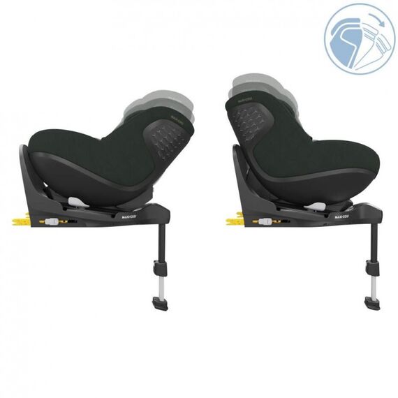 Scaun Auto I-Size Maxi-Cosi PEARL 360 PRO + Baza Auto FAMILYFIX 360 PRO AUTHENTIC GREEN, Culoare: Verde inchis, Grupa: 61-105cm (4luni - 4ani) - poza 4 - ExclusivMAG.ro