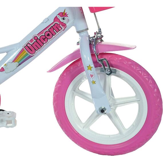Bicicleta copii Dino Bikes 12' Unicorn, Culoare: Multicolor, Dimensiuni: 12 inch - poza 7 - ExclusivMAG.ro