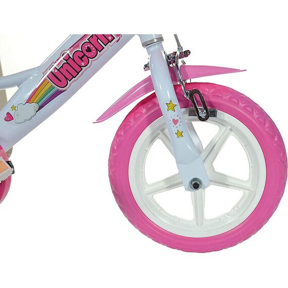 Bicicleta copii Dino Bikes 12' Unicorn, Culoare: Multicolor, Dimensiuni: 12 inch - poza 9 - ExclusivMAG.ro