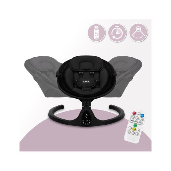 Balansoar electric Momi Kenani - Black - poza 2 - ExclusivMAG.ro