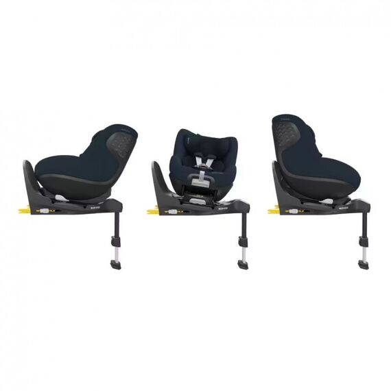 Scaun Auto I-Size Maxi-Cosi PEARL 360 PRO + Baza Auto FAMILYFIX 360 PRO AUTHENTIC BLUE, Culoare: Albastru, Grupa: 61-105cm (4luni - 4ani) - poza 3 - ExclusivMAG.ro