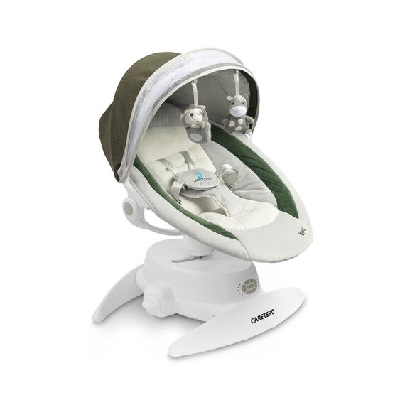 Leagan electric rotativ 360⁰ (max. 9 kg), Caretero OPTI Verde, Culoare: Verde  - ExclusivMAG.ro
