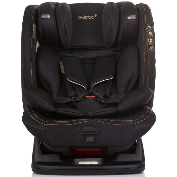 Scaun auto Chipolino Aviato I-Size 40-150 cm obsidian, Culoare: Negru, Grupa: 0-36kg (0 luni - 12 ani) - poza 3 - ExclusivMAG.ro