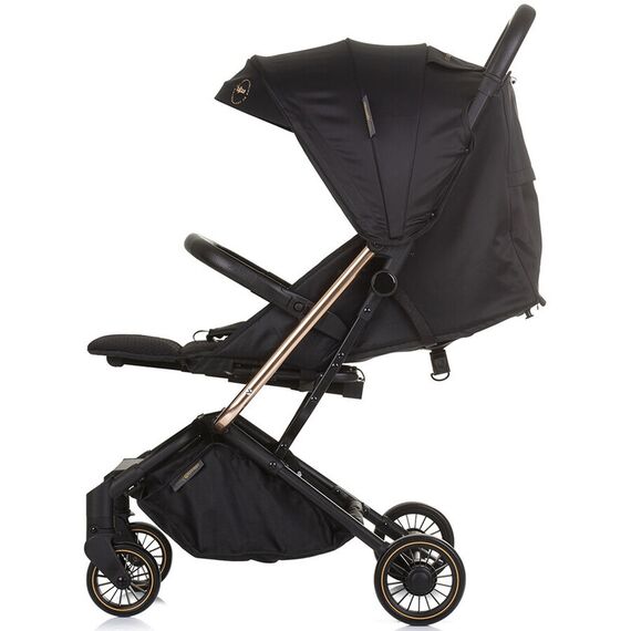 Carucior sport Chipolino Bijou obsidian, Culoare: Negru, Model: sport - poza 4 - ExclusivMAG.ro