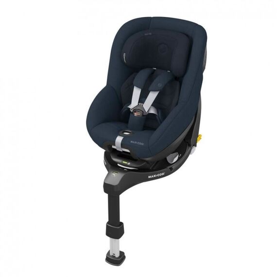 Scaun Auto I-Size Maxi-Cosi PEARL 360 PRO + Baza Auto FAMILYFIX 360 PRO AUTHENTIC BLUE, Culoare: Albastru, Grupa: 61-105cm (4luni - 4ani)  - ExclusivMAG.ro